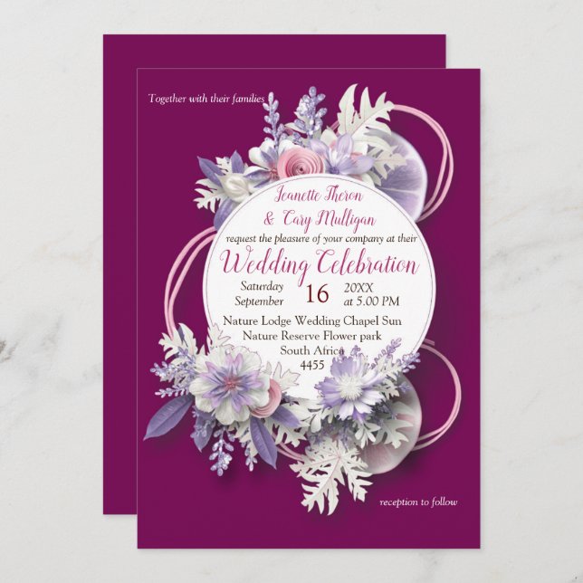 Viva Magenta 2023 Einladung (Vorne/Hinten)