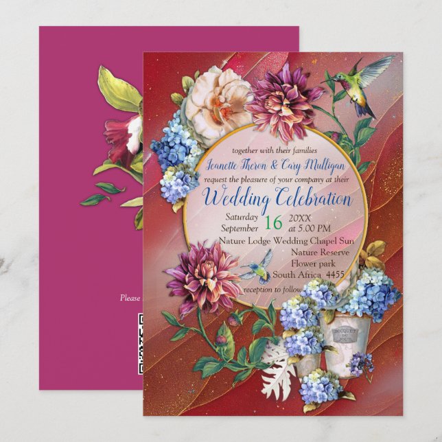 Viva Magenta 2023 Einladung (Vorne/Hinten)