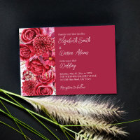 Viva magenta burgundy Blume Rose Hochzeit
