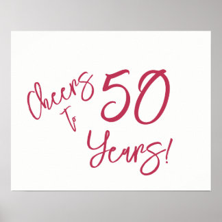 Viva Magenta jubelt auf 50 Jahre Poster
