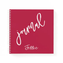 Viva Magenta Personalisiertes Notebook