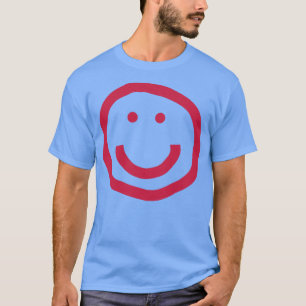 Viva Magenta Smiley Pantone Farbe des Jahres T-Shirt