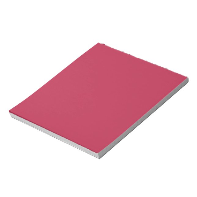 Viva Magenta Solid Color Notizblock (Rotiert)