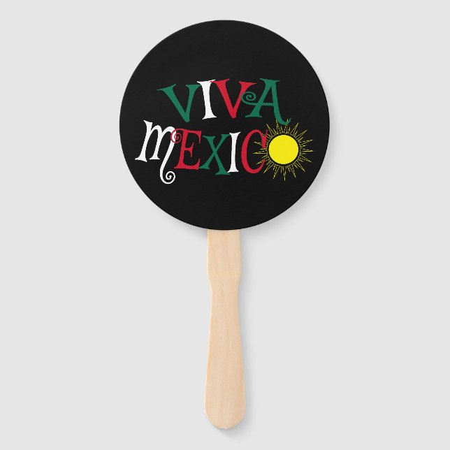 Viva Mexico Fächer (Vorderseite)