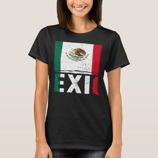 viva mexico flag Pride Independence Day 16 Septemb T-Shirt (Vorderseite)