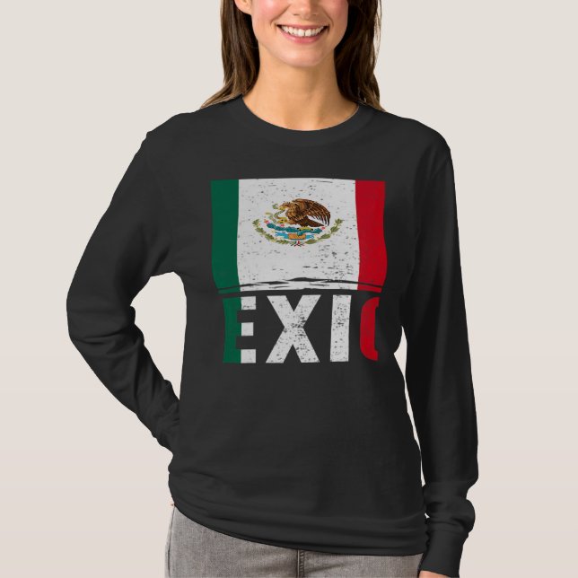 viva mexico flag Pride Independence Day 16 Septemb T-Shirt (Vorderseite)