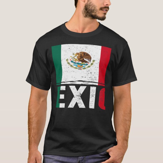 viva mexico flag Pride Independence Day 16 Septemb T-Shirt (Vorderseite)