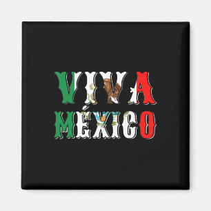 Viva Mexico Flag zum mexikanischen Unabhängigkeits Magnet