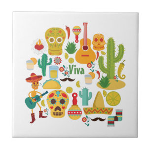 Viva mexico fliese