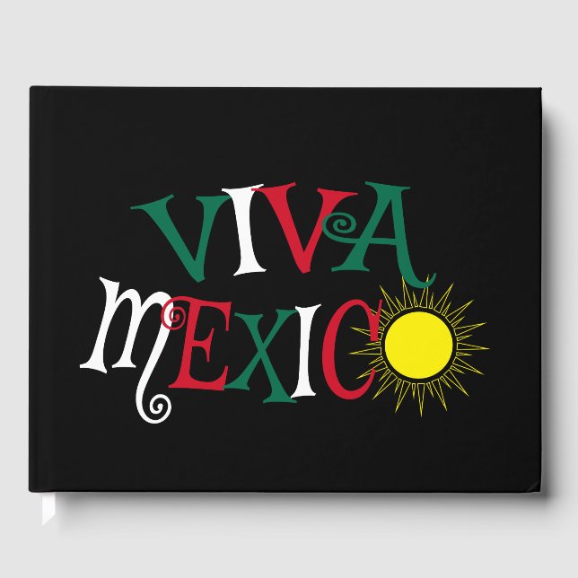 Viva Mexico Gästebuch (Vorderseite)
