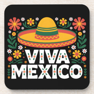 Viva Mexico Getränkeuntersetzer