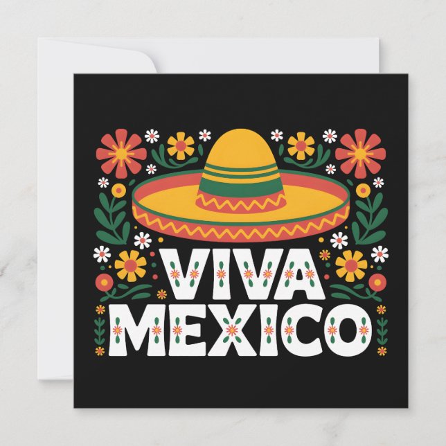Viva Mexico Karte (Vorderseite)