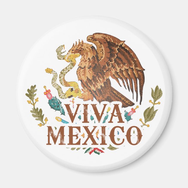 Viva Mexico Magnet (Vorne)