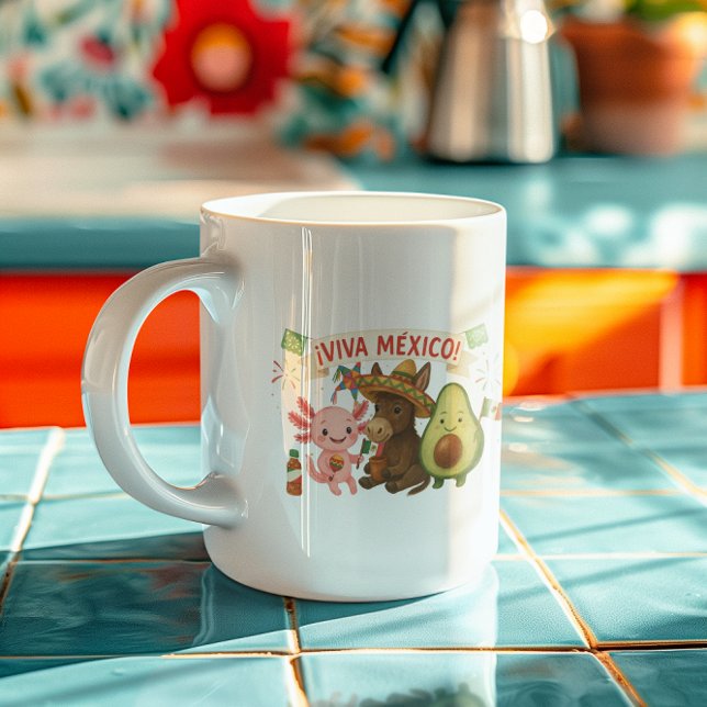 ¡Viva México! Niedlich Fiesta Kaffeetasse (Von Creator hochgeladen)
