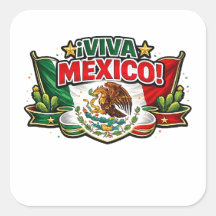 Viva Mexico Patriotische Typografie | Mexikanisch