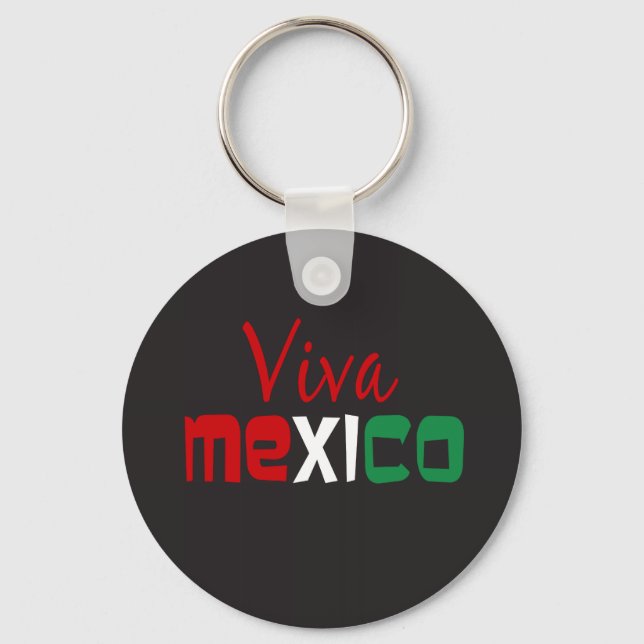 Viva Mexico Schlüsselanhänger (Vorderseite)
