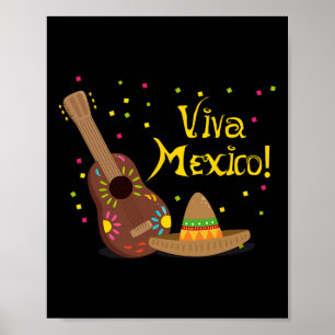 Viva Mexiko! Fiesta Independence Day Party Poster