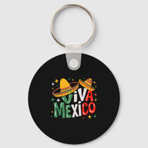 Viva Mexiko Kleinkind Mädchen Jungen mexikanische Schlüsselanhänger