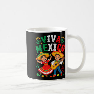 Viva Mexiko Unabhängigkeitstag Flagge Viva Mexiko Kaffeetasse