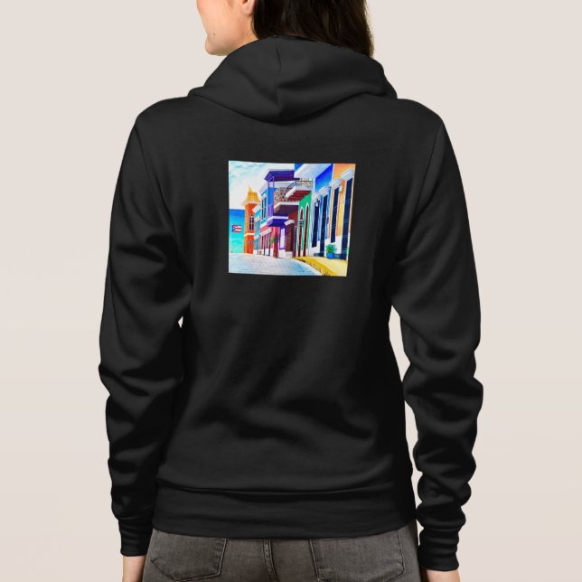 ¡Viva Puerto Rico! Hoodie (Rückseite)
