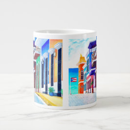 ¡Viva Puerto Rico! Jumbo-Tasse