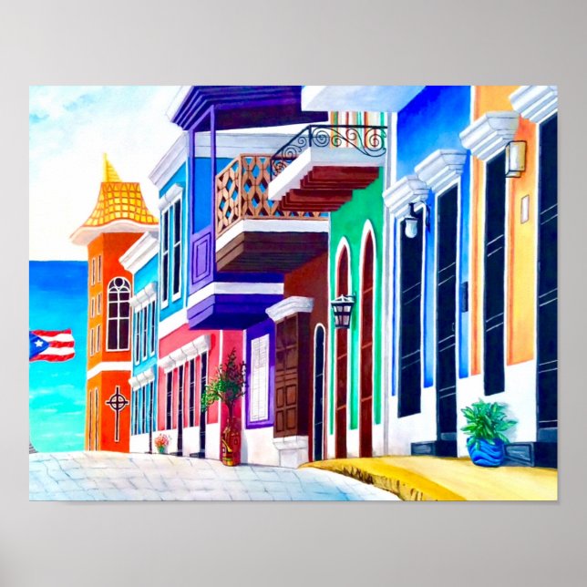 ¡Viva Puerto Rico! Poster (Vorne)