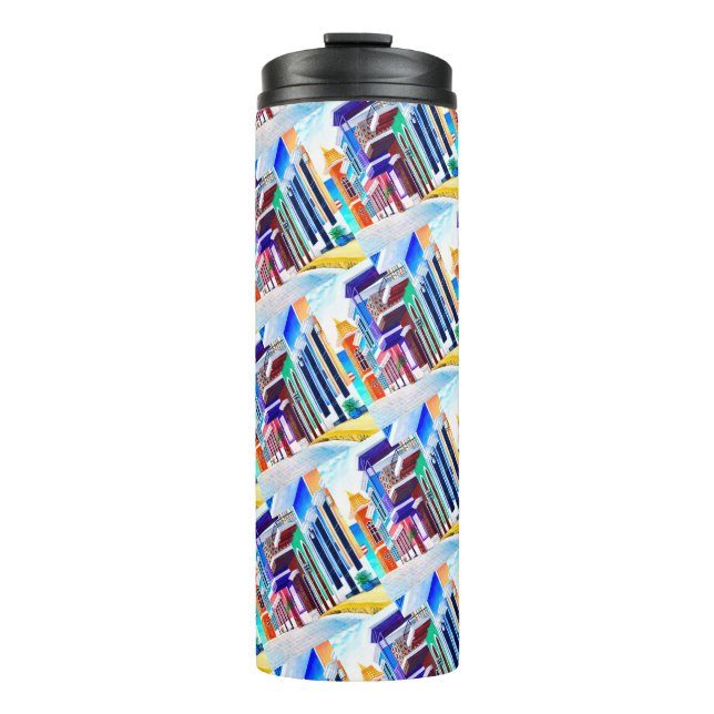 ¡Viva Puerto Rico! Thermosbecher (Vorderseite)