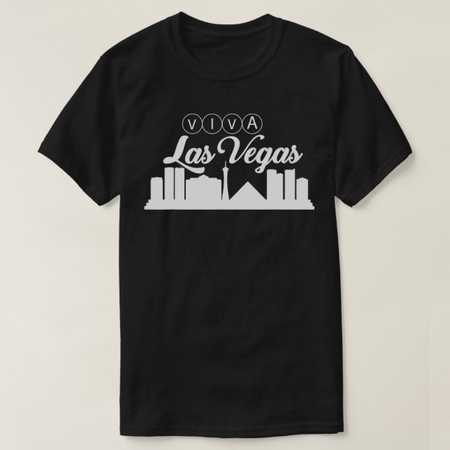 Viva Vegas Willkommen bei Vegas Showtime Vacation  T-Shirt (Design vorne)