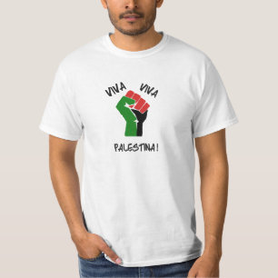 Viva Viva Palestina das T-Shirt Männer