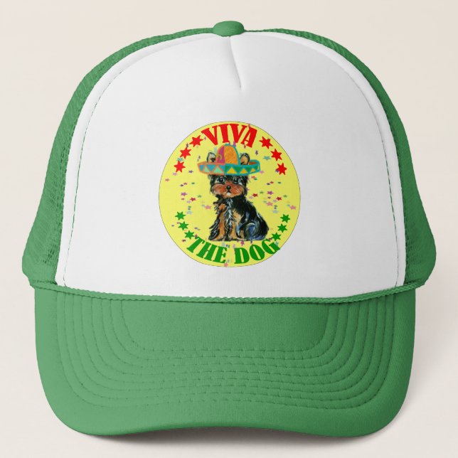 VIVA YORKIE POO TRUCKERKAPPE (Vorderseite)