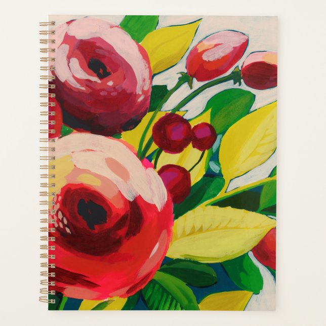 Vivacious Blooms Planer (Vorderseite)