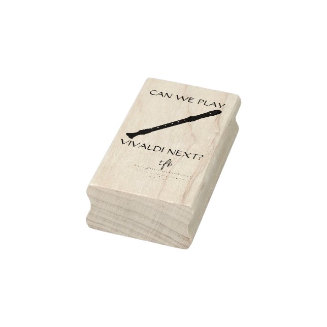 Vivaldi Next? Kleiner Rekorder Gummistempel (Stempel)