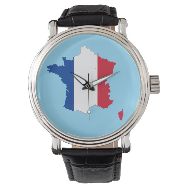 Vive La France Armbanduhr (Vorderseite)