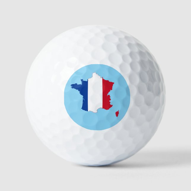 Vive La France Golfball (Vorderseite)