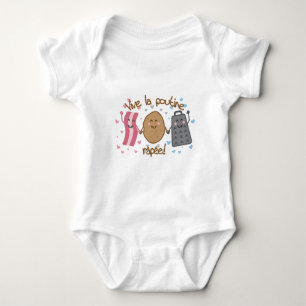 Vive La poutine râpée!! Baby Strampler