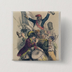 Vive La Republique, 1848 Button