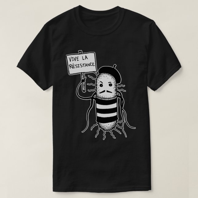 Vive La Resistance T-Shirt (Design vorne)