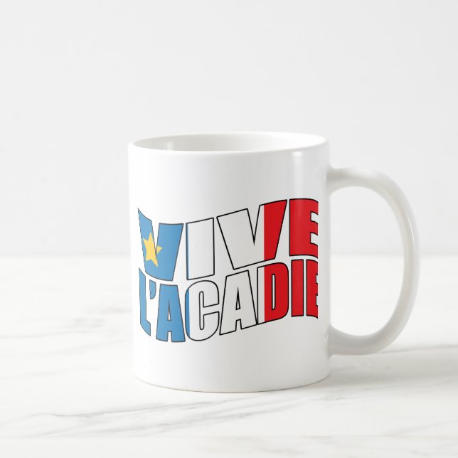 Vive l'acadie tasse (Rechts)