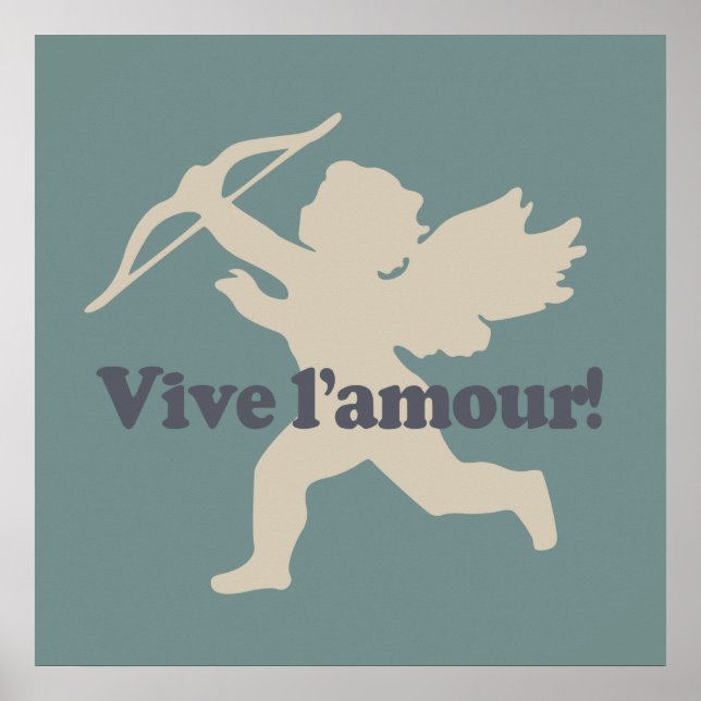 Vive L'amour Cupid Poster (Vorne)