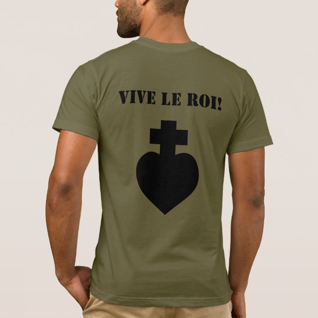Vive le Roi! ( T-Shirt (Rückseite)