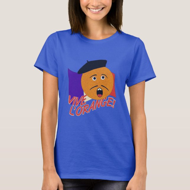 VIVE L'ORANGE T-Shirt (Vorderseite)