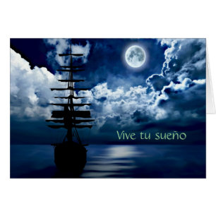 Vive tu sueño Grusskarte