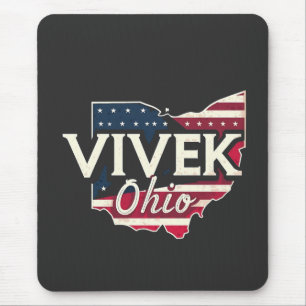 Vivek Ohio 2026 Gouverneur Republikanischer Amerik Mousepad