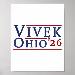 Vivek Ramaswamy für Gouverneur von Ohio 2026 Vivek Poster