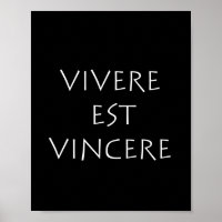 Vivere est vincere