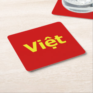 Vivette Rechteckiger Pappuntersetzer