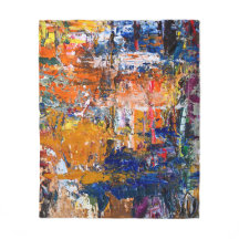 Vivid Abstraction - Öl Paint Chaos am Pa des Künst