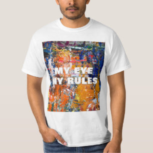 Vivid Abstraction - Öl Paint Chaos am Pa des Künst T-Shirt