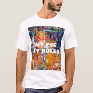 Vivid Abstraction - Öl Paint Chaos am Pa des Künst T-Shirt