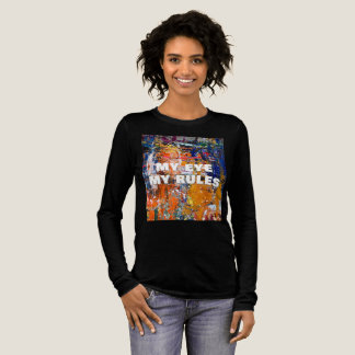 Vivid Abstraction - Öl Paint Chaos am Pa des Künst Tri-Blend Shirt